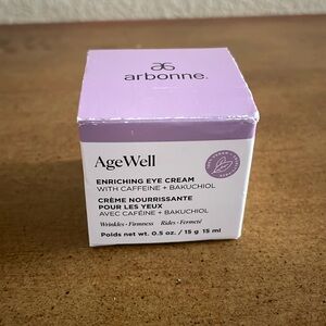 Arbonne age well eye cream